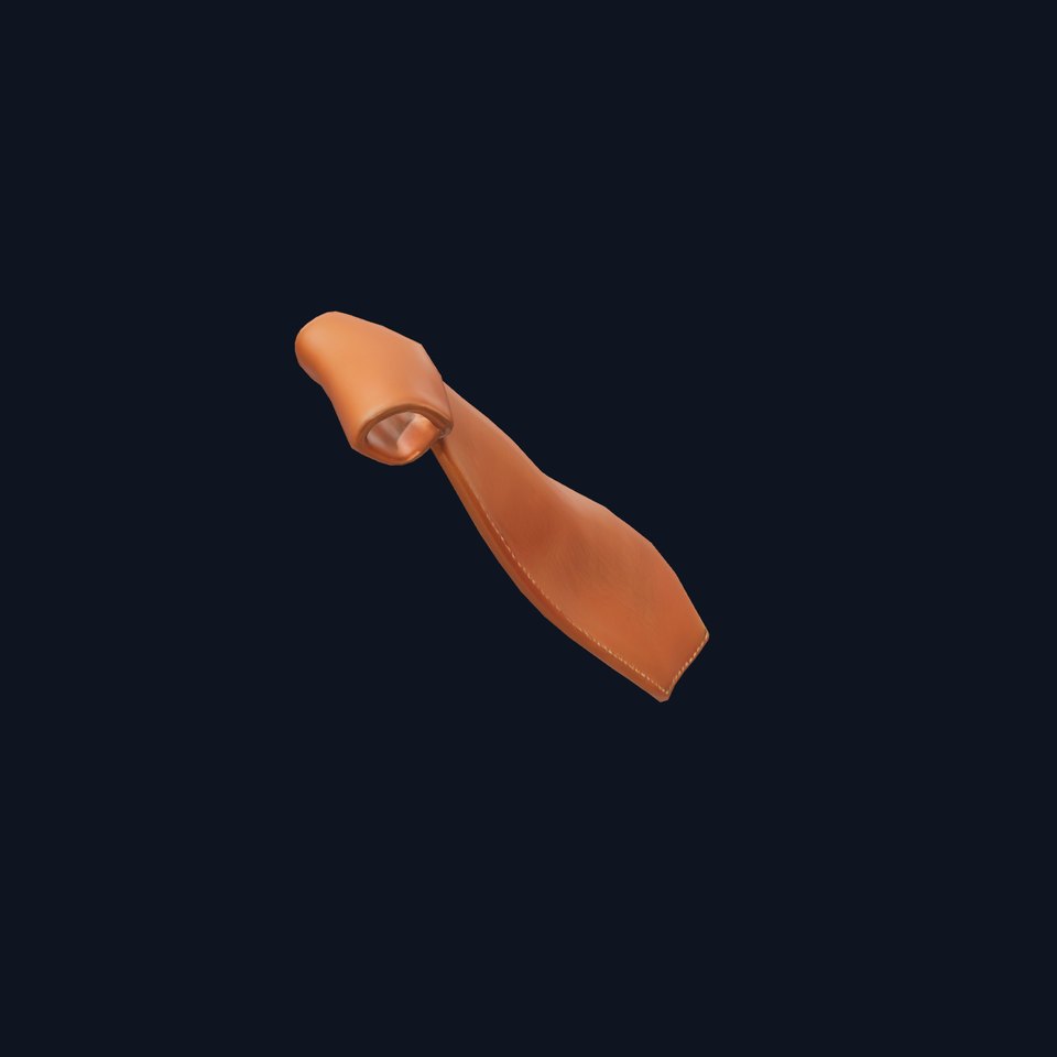 Classic Brown Tie model pack